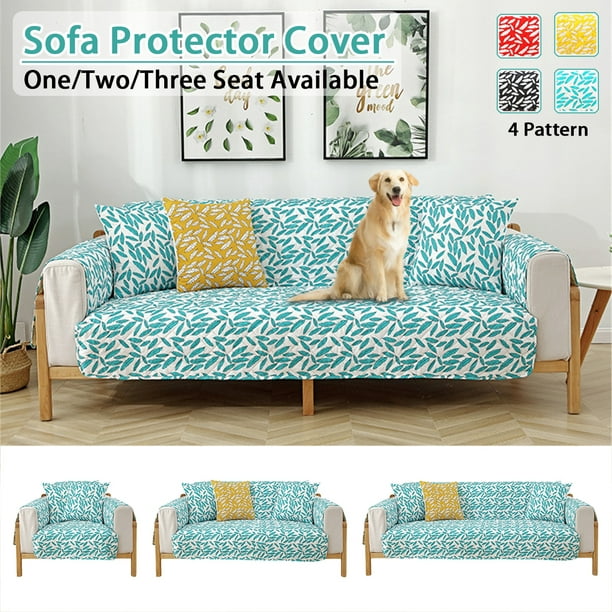 US 3-Seater Sofa Cover Slipcover Pet Dogs Cats Kids Couch Protector Mat Washable